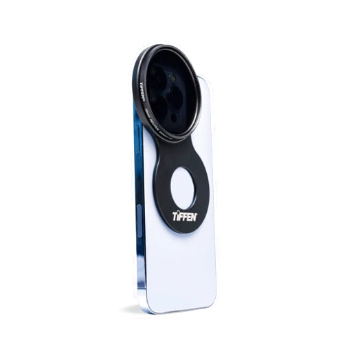 TIFFEN 58MM Filter Mount with Circular Polarizer KIT for iPhone 13/14/15/16 PRO, MAGSAFE Compatible, Slim and Lightweight Design, Magnetic Filter Mount