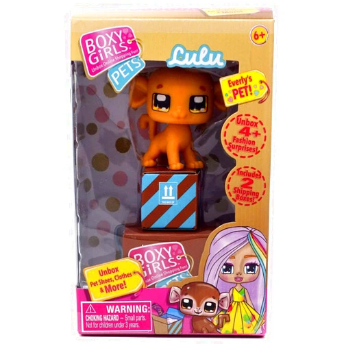 Jay at Play Boxy Girls Pets - Lulu The Monkey - Comes with Mystery Box with Accesories Inside - Ages 6 and Up