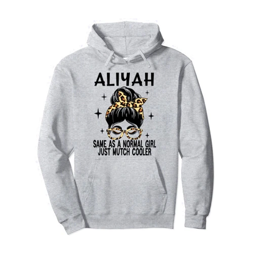 SwiftStyle Apparel ALIYAH Costume Cute Definition Personalized Name ALIYAH Pullover Hoodie