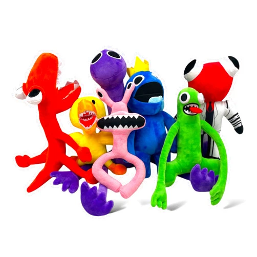 HappyToy Kids Plush Toys - Soft for Christmas, Birthday, Party, Thanksgiving A Grade Quality Stuffed Animal Plushies Doll Toys (Set of 7)
