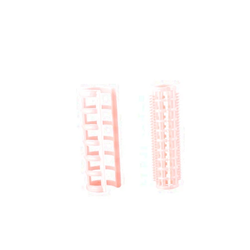FOMIYES 12pcs plastic hair rollers portable hair rollers plastic drum self curling hair curler self grip hair curlers women hair rollers curling styling tools girl hair volume curly Buckle