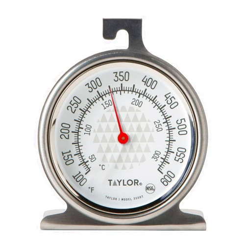 Taylor Large 2.5 Inch Dial Kitchen Cooking Oven Thermometer, Analog