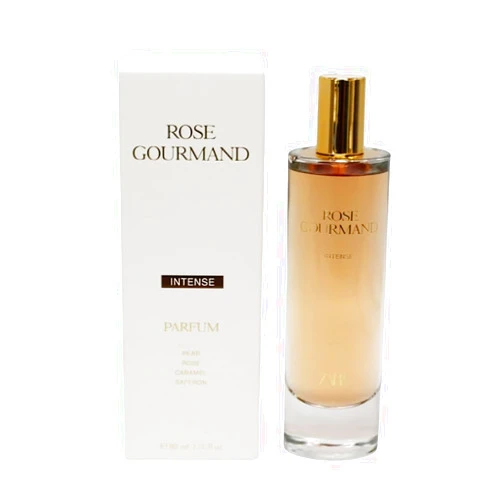Zara Rose Gourmand Intense Perfume for Women Long Lasting Elegant and Sensual Fragrance with a Warm Floral Touch and a Captivating Feminine Scent Eau de Parfum 80ml (2.7 fl. oz.)