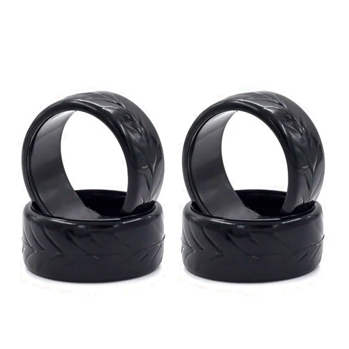 BUZHI RC Drift Tires RC Racing Car Tires 4pcs Replacements for 1/10 HSP94123 94122 D5 yokomo RC Drift Car