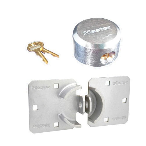 Master Lock - (1) Hasp/Hidden Shackle Lock Combo, 770-6271N-1 w/BumpStop Technology