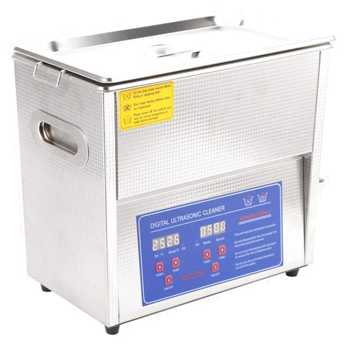 Nuobi Ultrasonic Cleaner, 6l Heated Ultrasonic Cleaner Digital Sonic Display Ultrasonic Cleaner Professional Ultrasonic Cleaners for Jewelry/Glasses/Watches/Dentures/Rings/Coins/Lab Tools(EU AC200-240V)
