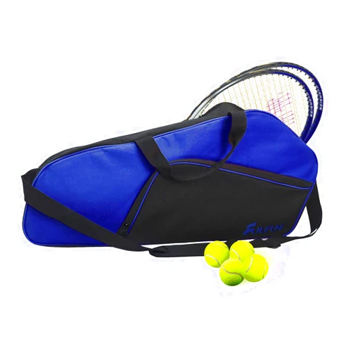 FULFUN Tennis Bag with Shoe Compartment,Lightweight Badminton Bag, Design for Men, Women Navy