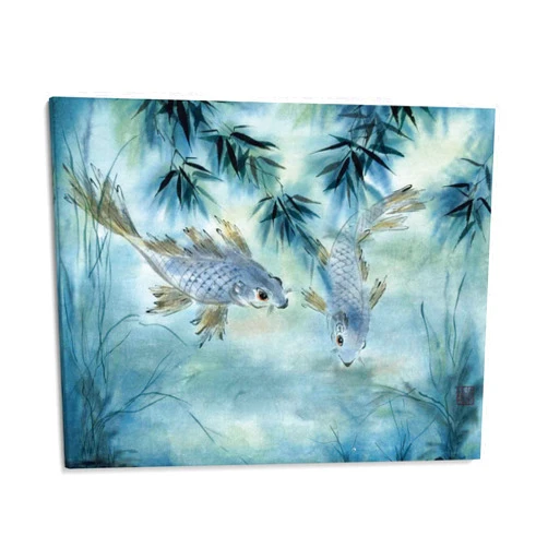 Canvas Lab Canvas Wall Art Decor by Canvas Lab - Carpe Diem by the Artist Nan Rae – Size: 20 x 15 in - Art subject: Nature,Nature and animals,World Culture,Asian