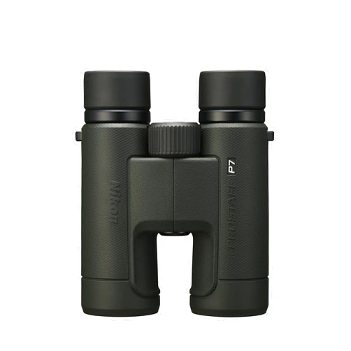 Nikon PROSTAFF P7 10x42 Binocular | Waterproof, fogproof, Rubber-Armored Full-Size Binocular, Oil & Water Repellent Coating & Locking Diopter | Official Nikon USA Model