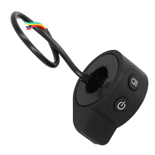 Yosoo Health Gear Electric Scooter Throttle Accelerator Thumb Throttle Booster, Hall Sensor Electric Scooter Speed Control Finger Throttle Replacement Accelerator, Scooter Throttle Integrated Switch