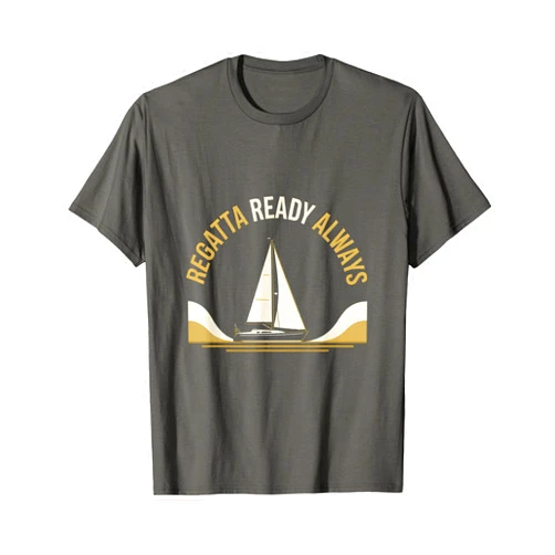 Mademark Regatta Ready Always Preppy Sailing Design T-Shirt