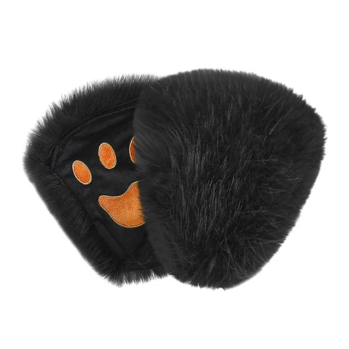 NICEYST Animal Paws Gloves Cat Fox Wolf Dog Claws Fingerless Mittens Cosplay Halloween Costume Accessories
