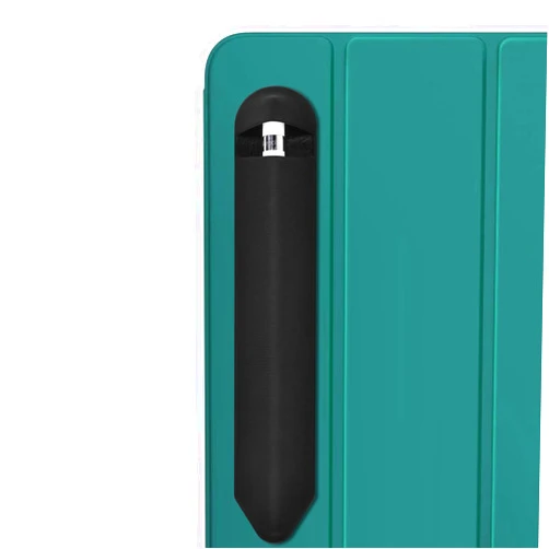 BAIWOVIS Adhesive Pencil Holder Compatible with Apple Pencil 1st Generation, 2nd Gen, and Pro, Elastic Storage Sleeve Case Compatible with iPad Pen USB C, and Some Other Stylus, with Pocket for Cap