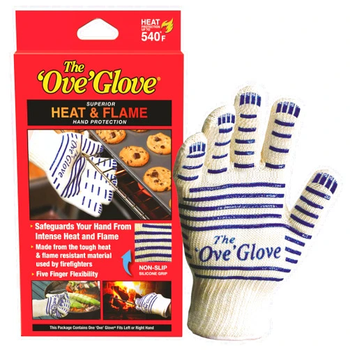 Ove Glove The Ove Glove - Superior Heat & Flame Hand Protection - Pack of 1 Oven Mitt