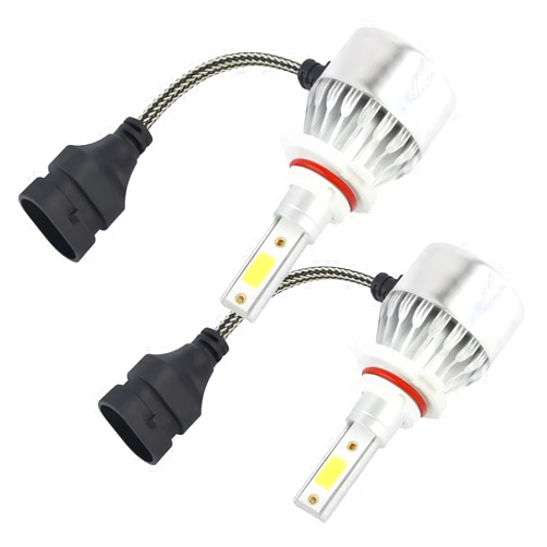 Stacool 2PCS 9005/HB3 LED Bulbs for Automotive,12V Super Bright Car LED Light Bulbs,Universal 3000LM 6000K LED High Beam and Low Beam Car Accessories for Most Cars Trucks SUVs (9005/HB3)