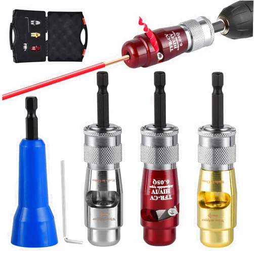 FRIEET Wire Stripper for Drill, Wire Stripper Tool, 2024 Upgrade Wire Stripping and Twisting Tool, Portable Professional Electrician Tool Aluminum Alloy Wire Stripper, Quick Cape Stripping Wire Twist Tool