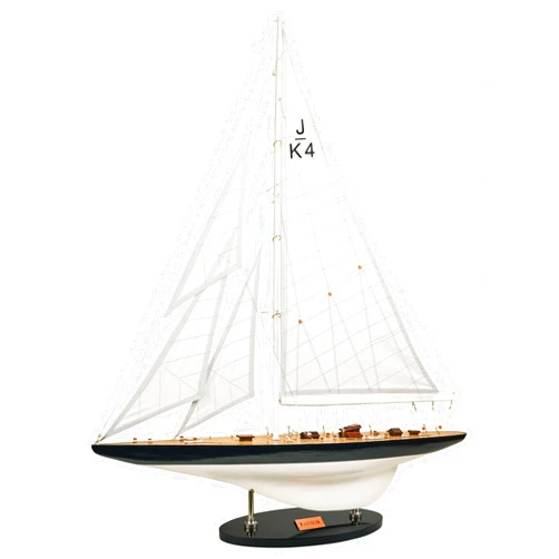 HOME DECOR SAILINGSTORY SAILINGSTORY Wooden Sailboat Decor Ship Model Yacht Rainbow