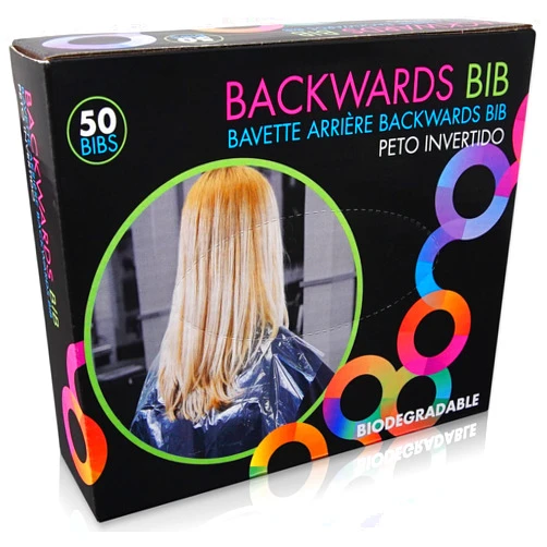 Framar Backwards Bib - 50 Bibs (Protects chairs, capes and clients)