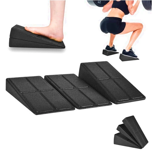 Grope Slant Board Squat Wedge for Calf Stretching，3 Pcs 12