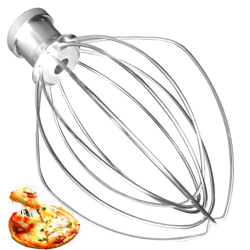ABTER K5AWW Replacement Wire Whip for 5 Quart Lift Bowl 6-Wire Whip Attachment for Kitchenaid mixer