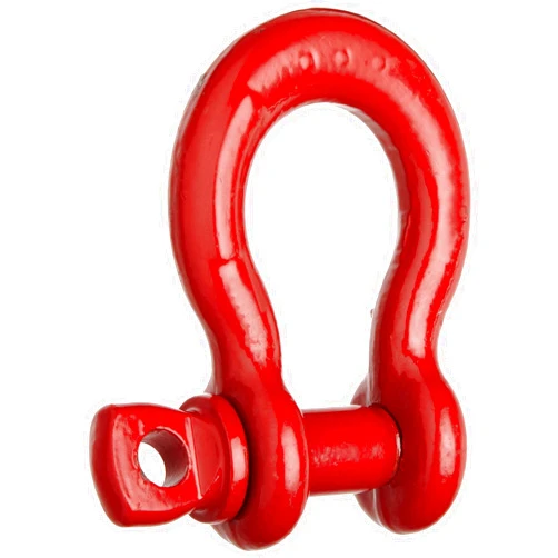 Crosby 1018482 Carbon Steel S-209 Screw Pin Anchor Shackle, Self-Colored, 3-1/4 Ton Working Load Limit, 5/8