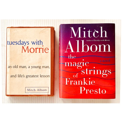 By Mitch Albom (Author) 2 Books! 1) Tuesdays With Morrie 2) The Magic Strings of Frankie Presto