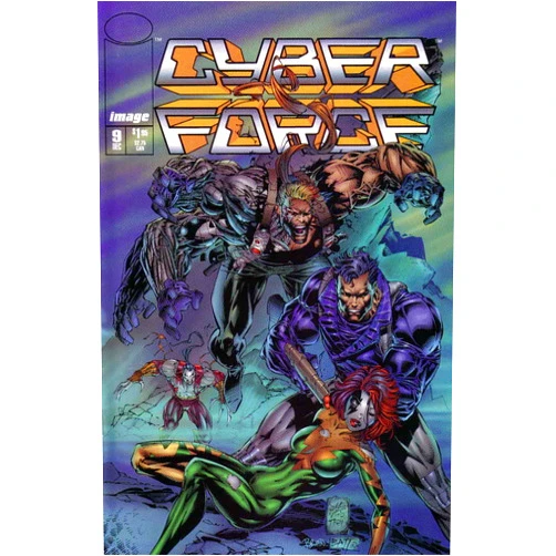 Image Cyberforce (Vol. 2) #9 VF ; Image comic book | Marc Silvestri Chris Claremont