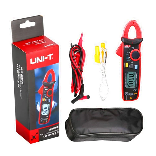 Labloot Digital UT210D 100Amp 600V AC DC Clamp Meter Multimeter True RMS VFC Diode (UT210D)