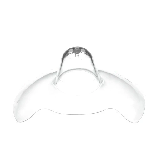 Medela Contact Nipple Shield, 24mm Medium, Nippleshield for Breastfeeding with Latch Difficulties or Flat or Inverted Nipples, Made Without BPA