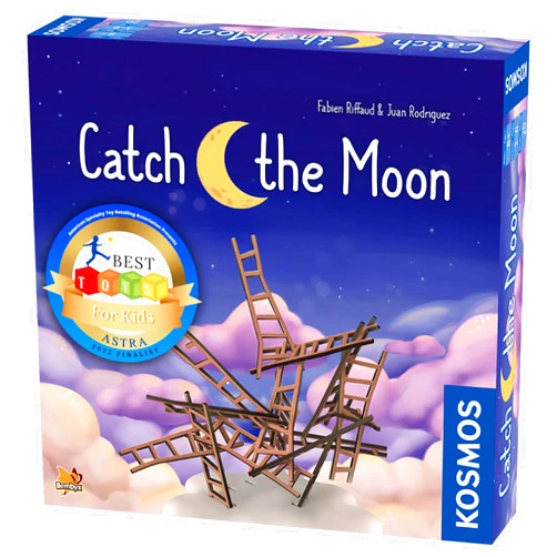 Thames & Kosmos Catch The Moon, Whimsical Ladder-Stacking Game, Family Games for Game Night, Games for Adults and Kids, for 1 to 6 Players, Age 8+