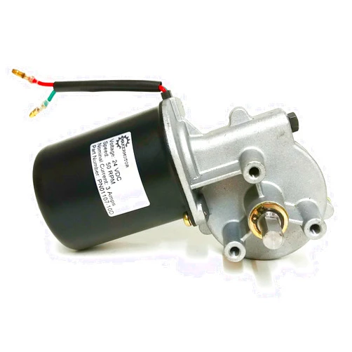 Makermotor 10mm D Shaft Electric Gear Motor 24v Low Speed 50 RPM Gearmotor DC
