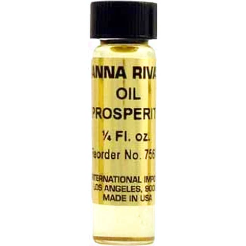 INDIO Anna Riva Oil-Prosperity 1/4oz~ for Anointing Candles, Charms & Altar Tools ~
