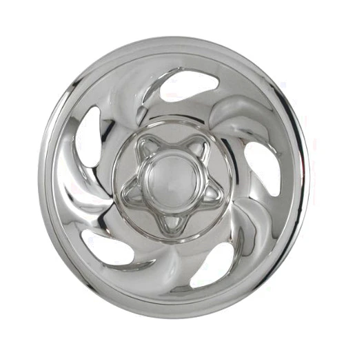 Coast to Coast International Coast to Coast IWCIMP01X 16 Inch Chrome Wheelskins with 5 Directional Openings - Pack of 4