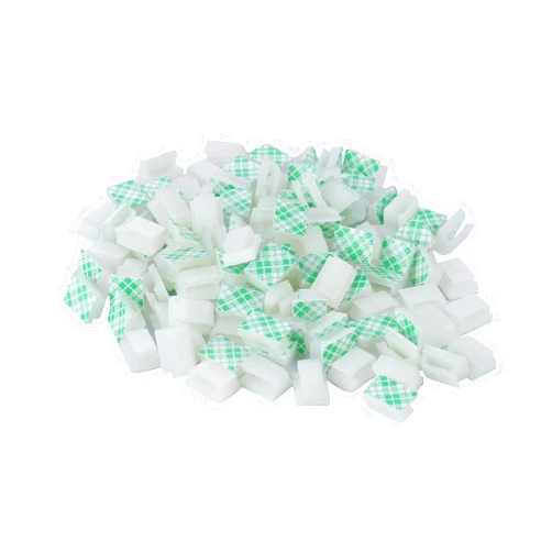 XINCA Cable Clips Adhesive Cable Clips Ethernet Cable Clips Wire Holder System 100 Pcs White for Car, Office, Desk Accessories, Home, Nightstand - XINCA