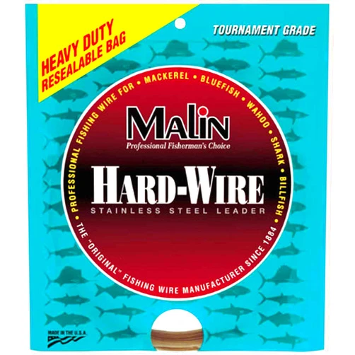 Malin LC12-42 Standard Ss Hard-Wire .029 Dia, 180Lb Test, 42Ft