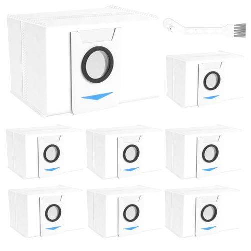Tyhocent 8 Pack T20 Omni Dust Bags for ECOVACS DEEBOT X1 OMNI Turbo T10 T20 Omni T20/T20 Max/T20 Pro/X&T Series Robot Vacuum Cleaner