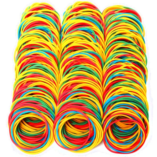 LotFancy Rubber Bands, 600PCS Size 16 (2 1/2