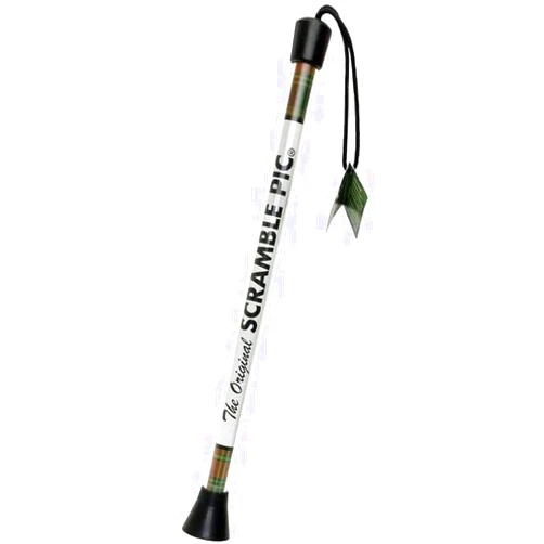 No Worry Sports Original Scramble Pic Golf Ball Retriever with Suction Cup End and Magnetic Cart Fastener