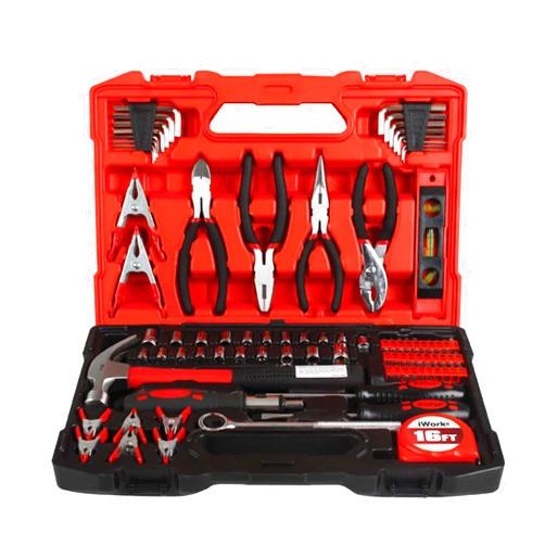 Olympia Tools 80-789 Tool Set, 90-Piece, Black
