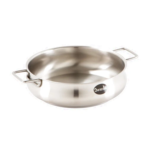 Barazzoni – Saucepan Line Tummy in Steel, 18/9 18 cm Steel