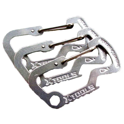 Banner Bonnie Multipurpose Tool Carabiners D Buckle Cap Lifter Sidekick Bottle Opener 1/4
