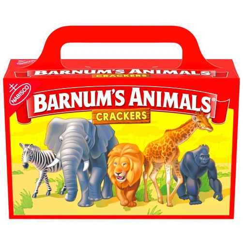 Generic Barnum's Original Animal Crackers, 2.13 oz Box