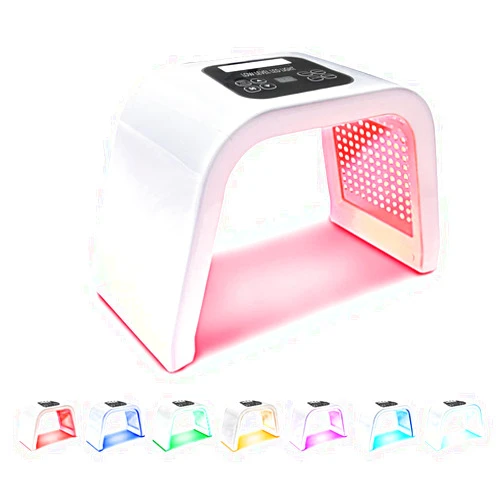 Measjimi L-E-D Light 7 Color SPA Facial Light Multifunctional Beauty Machine for Women Home Salon