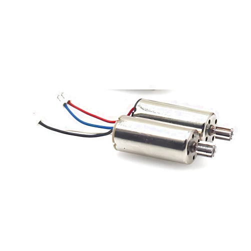 VORNEL Steering Drones Micro Drone Motor, Model Airplane Motor, DIY Aircraft Quadcopter Motor, 8520 Coreless Motor 3.7v High Speed Motor Science Coreless (Color : B-red and Blue line 8 Teeth)
