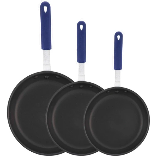 Tiger Chef Nonstick Frying Pan Set - Professional Aluminum Restaurant Fry Pans skillets - 7
