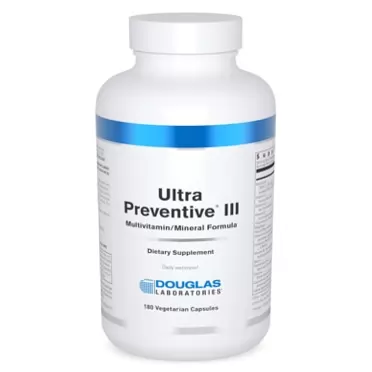 Douglas Laboratories Ultra Preventive III | Comprehensive Multivitamin/Mineral Formula | 180 Capsules