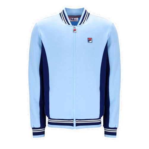 Fila Mens Retro Settanta Baseball Track Jacket - Blue