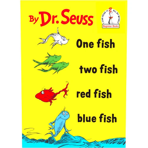 By Dr. Seuss (Author), Theodor Seuss Geisel (Author) One Fish Two Fish Red Fish Blue Fish