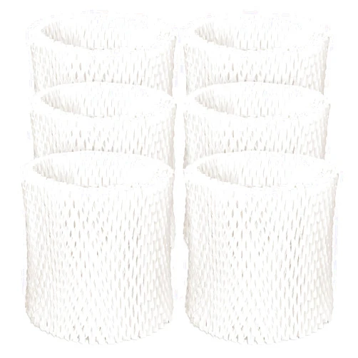 Jowlawn 6 Pack Bedside Humidifier Filter Replacement Compatible with Canopy Bedside & Nursery, Wood Pulp & Paper Honeycomb Filters, Humidifier Wicking Filter Replace Every 6 Weeks
