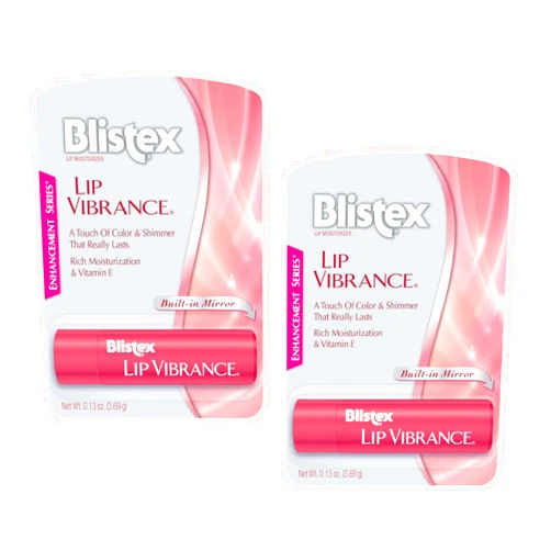 Blistex Lip Vibrance, Lip Protectant 0.13 oz (Pack of 2)